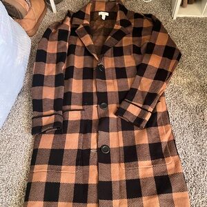 Long thick cardigan